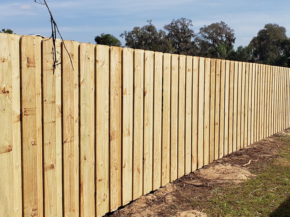 wood fence Belleview Florida