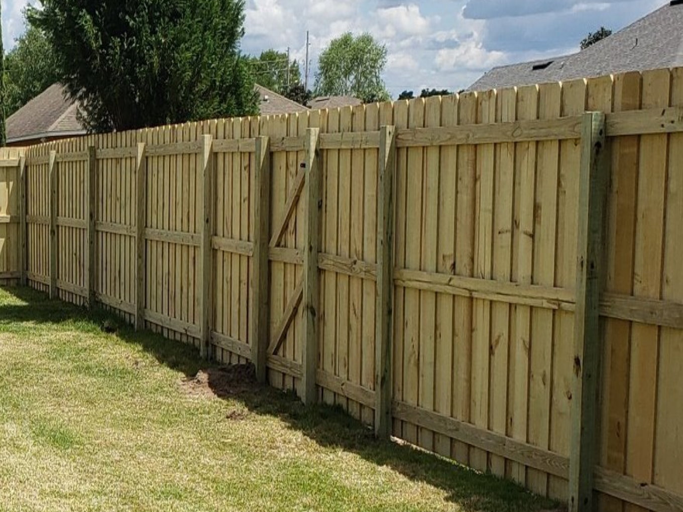 Citrus Springs Florida Fence Project Photo