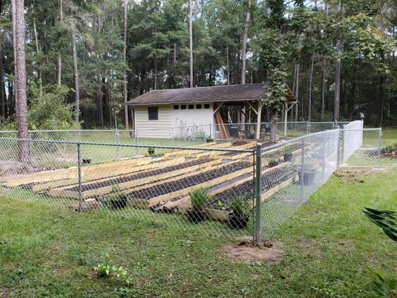 Huntington Florida Fence Project Photo