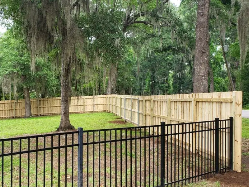Aluminum fence ocala florida fence installation company 03