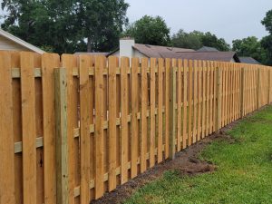 Shadowbox Wood Fence