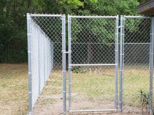 Traditional Galvanized Chain Link Fencing in Ocala, Florida