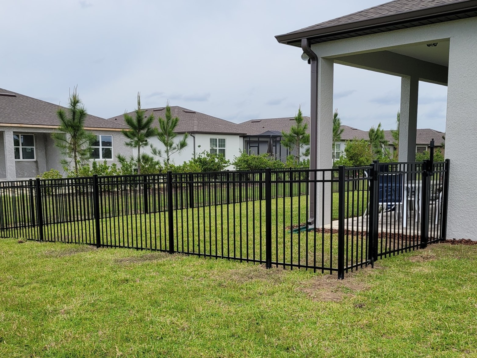 Photo of an aluminum fence in Ocala, FL