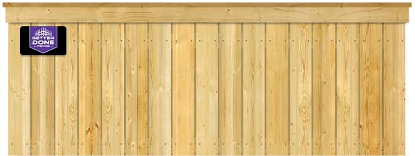 Cap and Trim for Ocala Florida wood fence