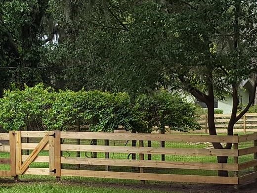 Gainesville Florida Fence Project Photo
