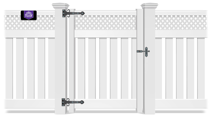 Residential residential vinyl gate contractor in Ocala Florida