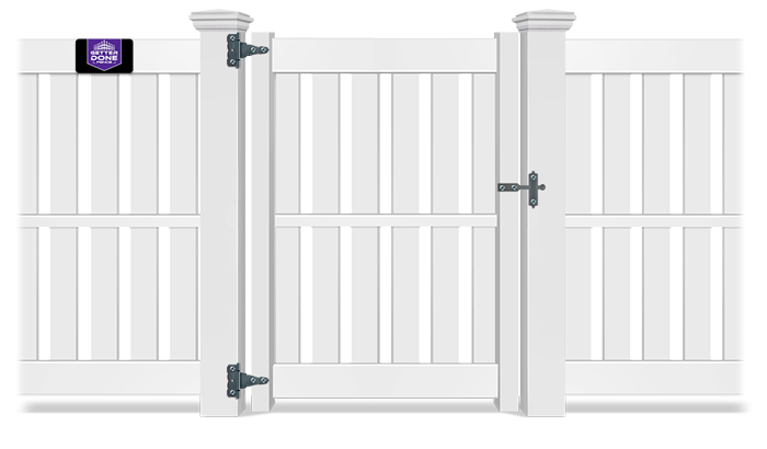 Residential residential vinyl gate contractor in Ocala Florida