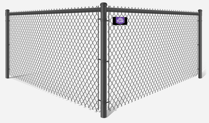 Black PVC-Coated chain link ppool fence contractor in Ocala Florida