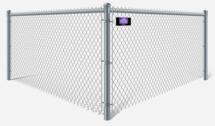 Galvanized chain link security fence contractor in Ocala Florida