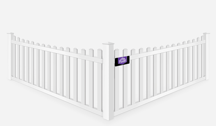 Vinyl decorative picket fence contractor in Ocala Florida