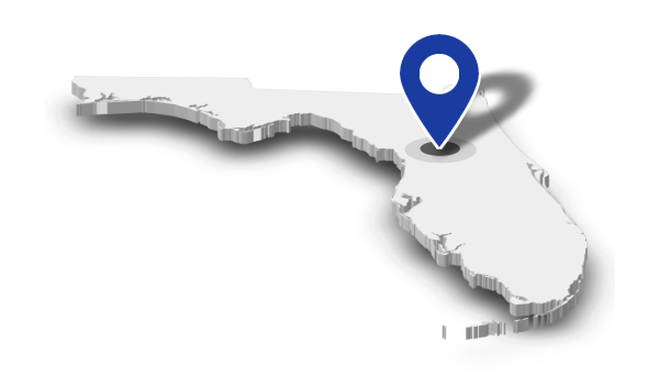 Map of our Ocala, Florida residential fence company location